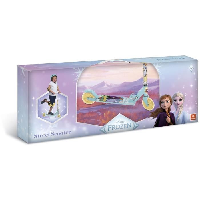 Image secondaire de Trottinette 2 roues - MONDO - La Reine Des Neiges - Pliable - 50 kg max