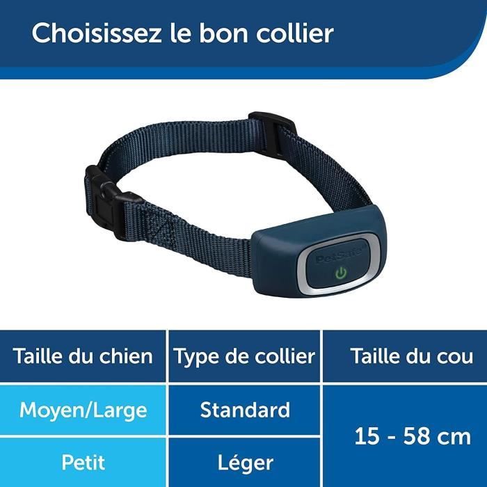 PetSafe - Collier de Dressage avec télécommande digitale pour 2 Chiens, portée de 600m, Rechargeable,Étanche,Signal Sonore/Vibration