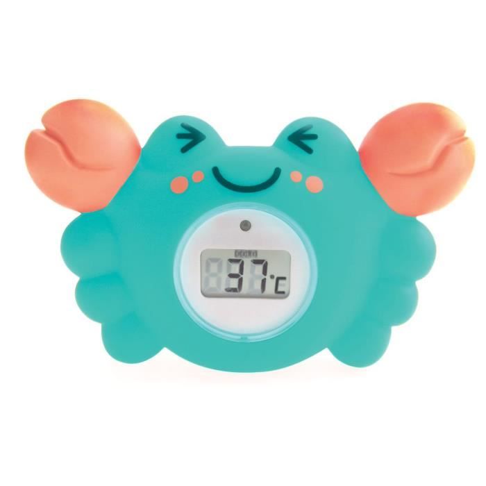 TIGEX Thermometre de bain digital crabe
