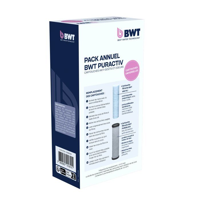 Image secondaire de Pack de Cartouches BWT ARCTIC et PUREBLOCK pour Filtration Efficace