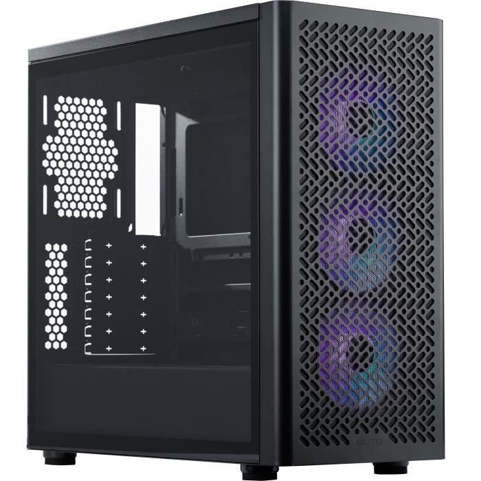 Boîtier PC Gaming Cooler Master Elite 502 - Moyen Tour ATX