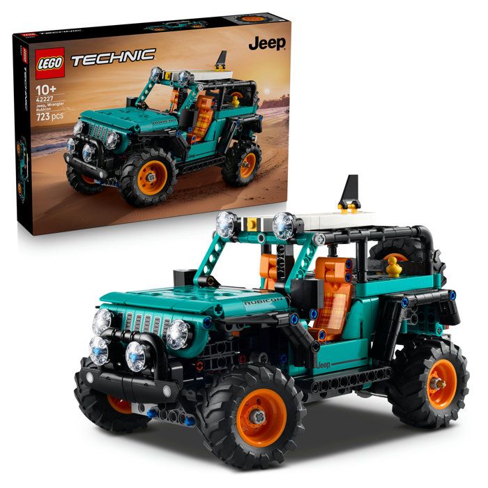 Jeep Wrangler Rubicon LEGO Technic - Jouet de Construction 10 ans