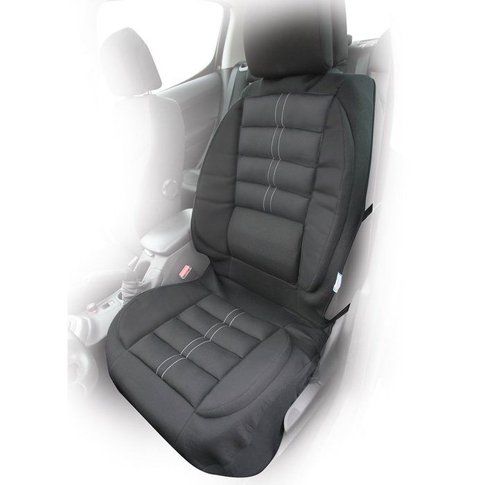 Image secondaire de Couvre-Siège KINE TRAVEL - Confort Noir Compatible Airbags