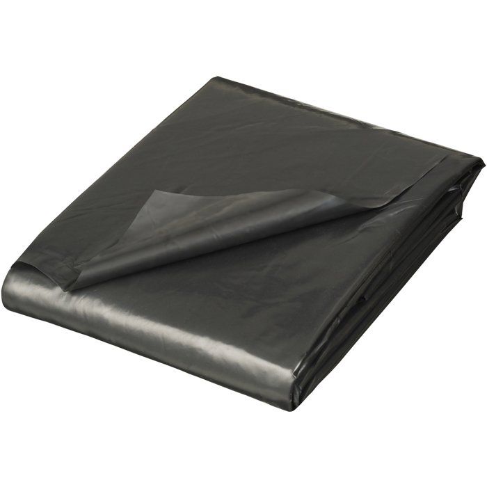 Film de Couverture Noir NATURE 3x4m - Polyéthylène 100µ