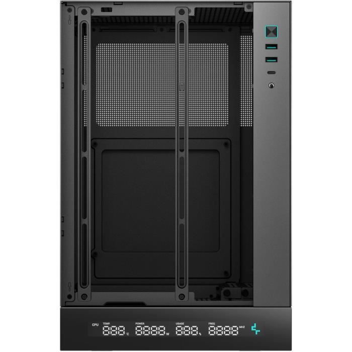 Image secondaire de Boitier sans alimentation - DEEPCOOL CH170 Digital - Mini tour - Format M-ITX - Noir
