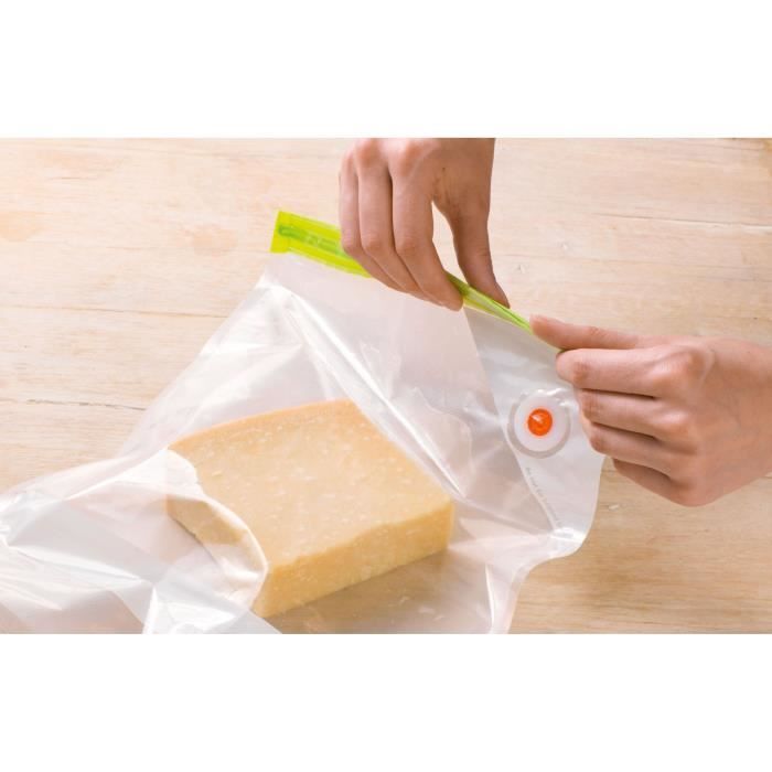 Image secondaire de Sacs de congélation - BOSCH - MSZV0FB3 - Lot de 3 - 3,8 L - Fermeture a glissiere sous vide