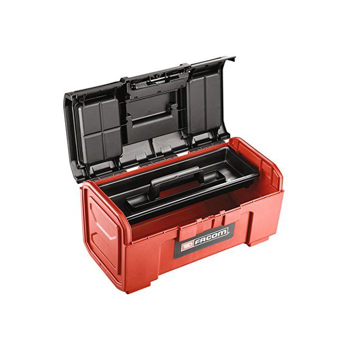 Boîte a outils 19'' en plastique a fermeture automatique 481 x 271 x 237 mm - 15,25 L - FACOM - BP.C19NPB