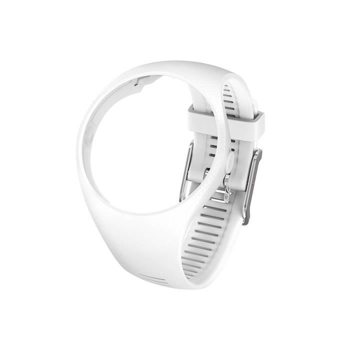 POLAR Bracelet pour Montre M200 - Blanc - Taille M/L