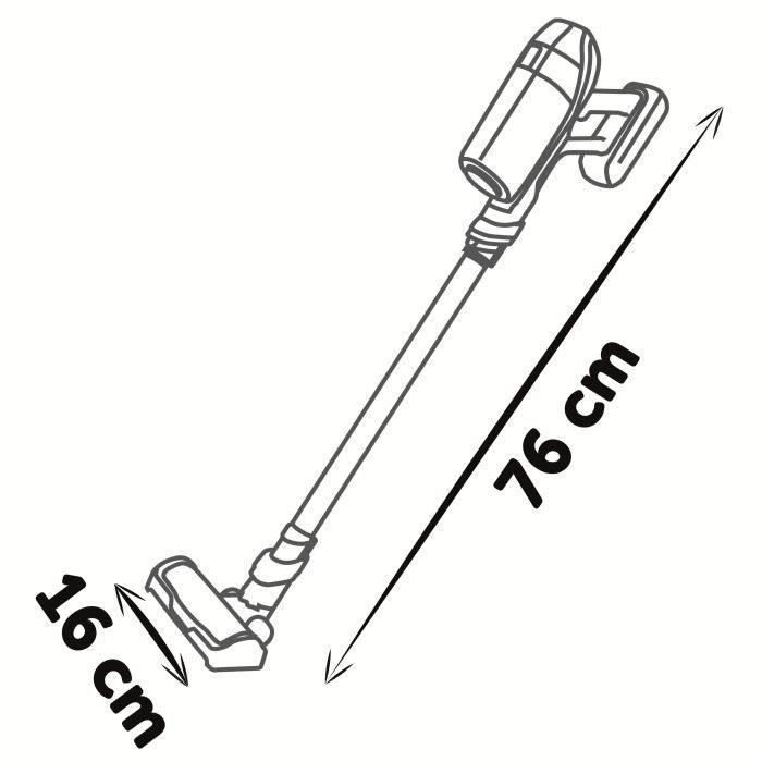 Image secondaire de SMOBY - Rowenta X Force Flex Aspi Balai - des 3 ans