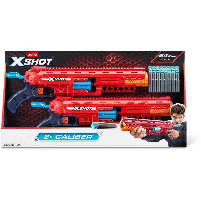 Image secondaire de Pack Combo Blaster Excel Caliber ZURU XSHOT avec 24 Fléchettes