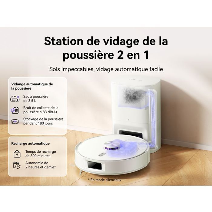 Image secondaire de NARWAL Freo S - Robot Aspirateur Laveur Intelligent avec Autovidage