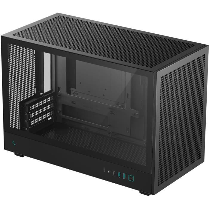 Case senza alimentatore - DEEPCOOL CH260 - Mini tower - Formato M-ATX - Nero