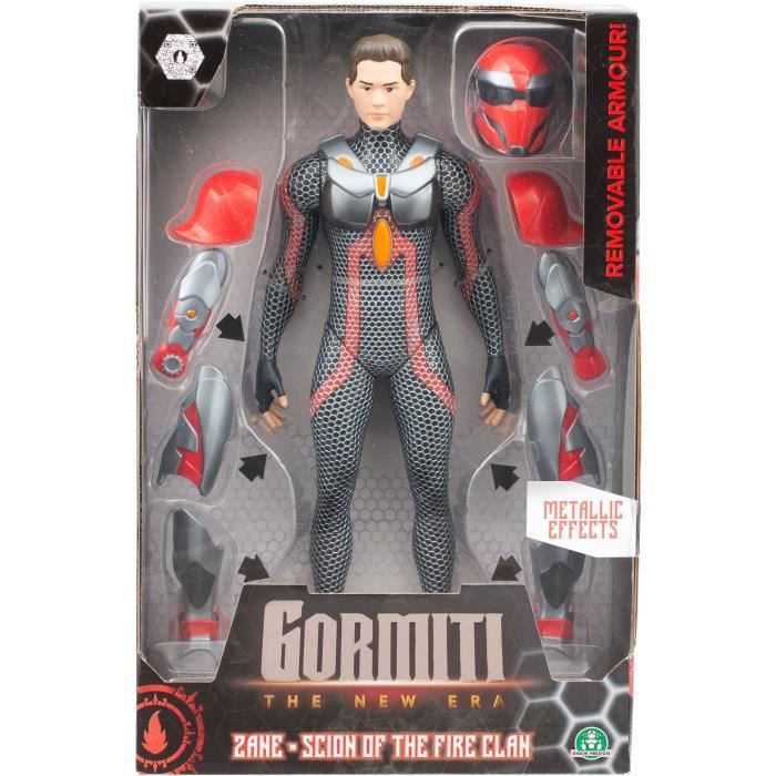 Figura articolata - GORMITI - Modello Scion con armatura di Fuoco - 27 cm - da 4 anni - GRV034