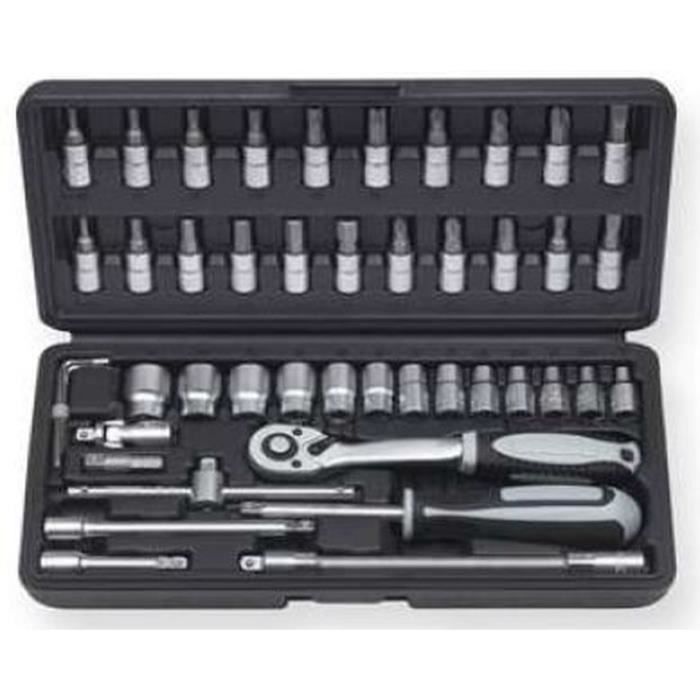 MEISTER JEU DE CLES A DOUILLE 46PCS