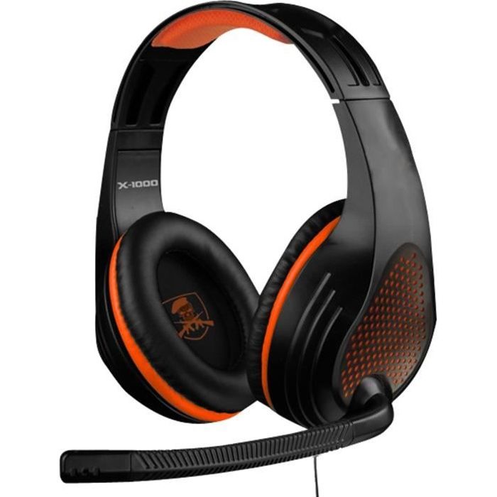 Subsonic - Casque Gaming X 1000 pour PS4 Slim / Pro, Xbox One, PC, Nintendo Switch - Accessoire gamer avec rallonge Switch