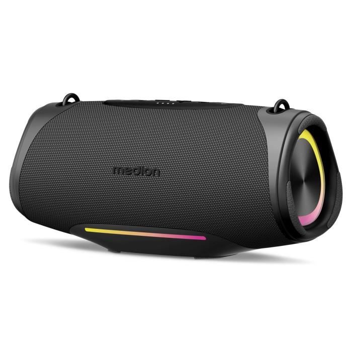 Image secondaire de Enceinte Bluetooth - MEDION - L - 50W - Autonomie 47h - Protection IPX7 - Effets lumineux RGB