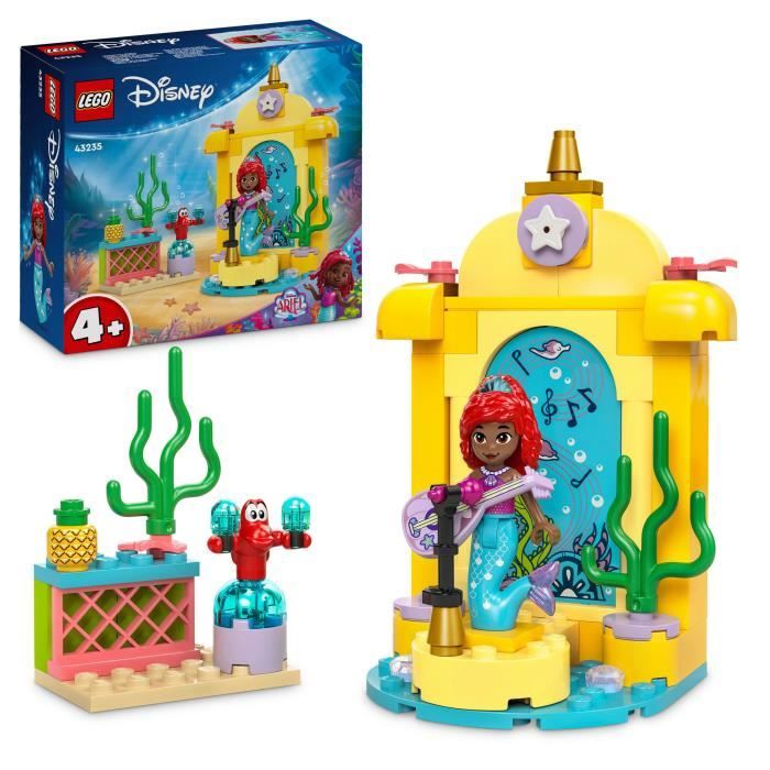 LEGO § Disney Princess 43235 Scena musicale di Ariel, gioco per gli appassionati del cartone animato