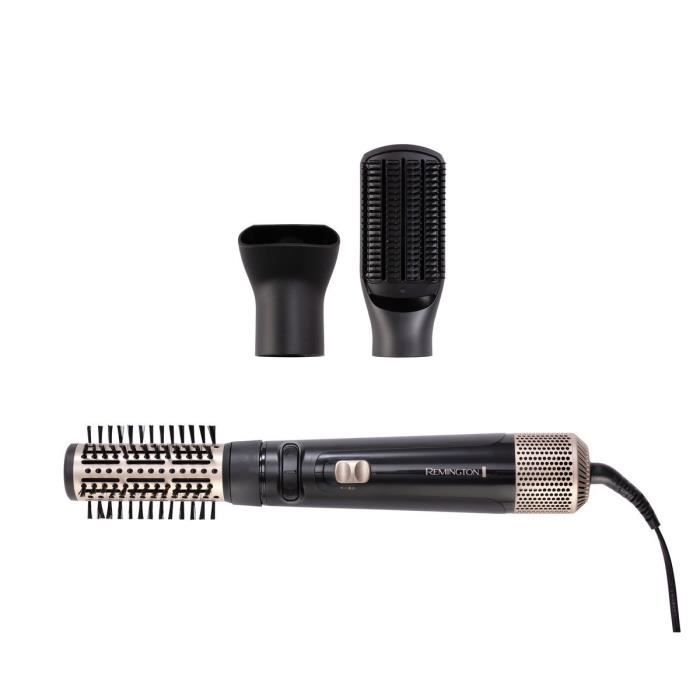 REMINGTON AS7580 R Blow Spazzola per soffiaggio D&S – tecnologia ionica – 3 accessori: spazzola da 40 mm, spazzola piatta e concentratore