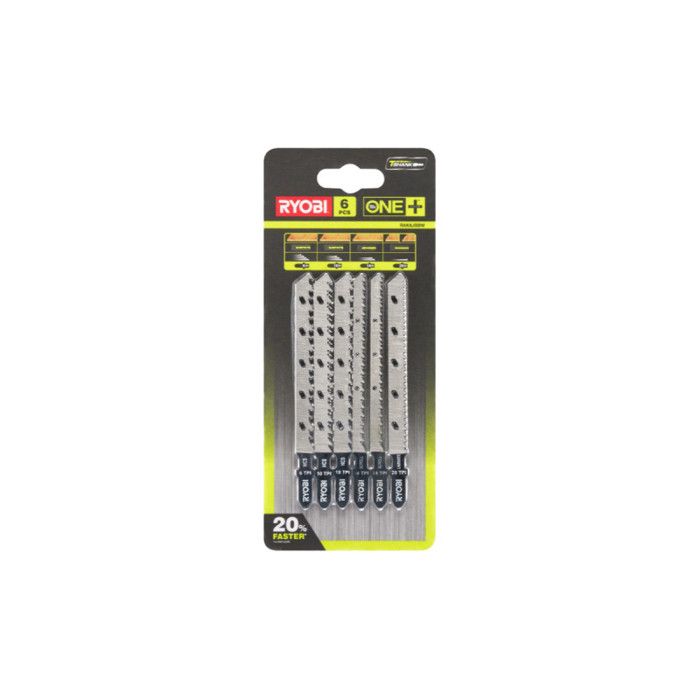 RYOBI Blister 6 cuchillas espec�ficas para sierras de calar