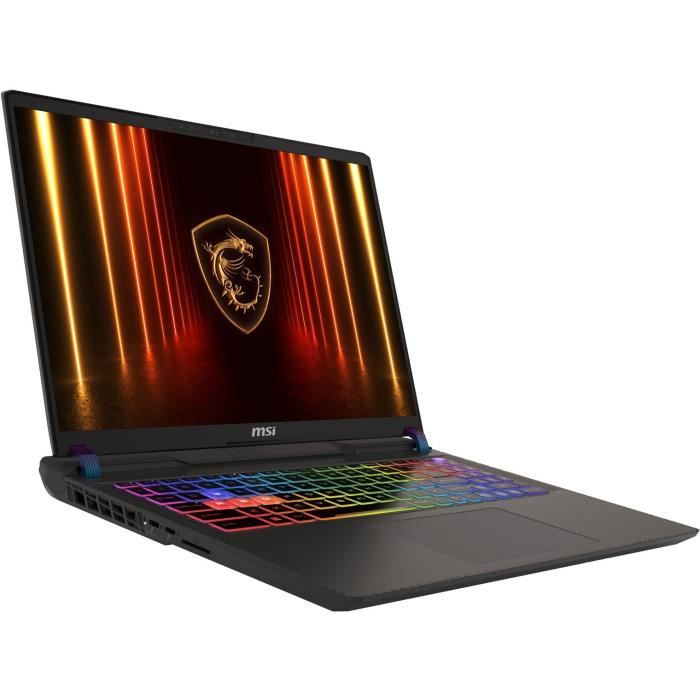 Image secondaire de PC portable - MSI - Vector 16 HX AI A2XWHG-235XFR - 16 QHD+ IPS 240Hz - i7-255HX - RAM 32 Go - SSD 1 To - RTX 5070 Ti - DOS