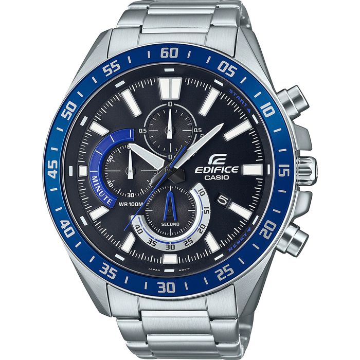 CASIO - Orologio in acciaio inossidabile - EDIFICE - Grigio