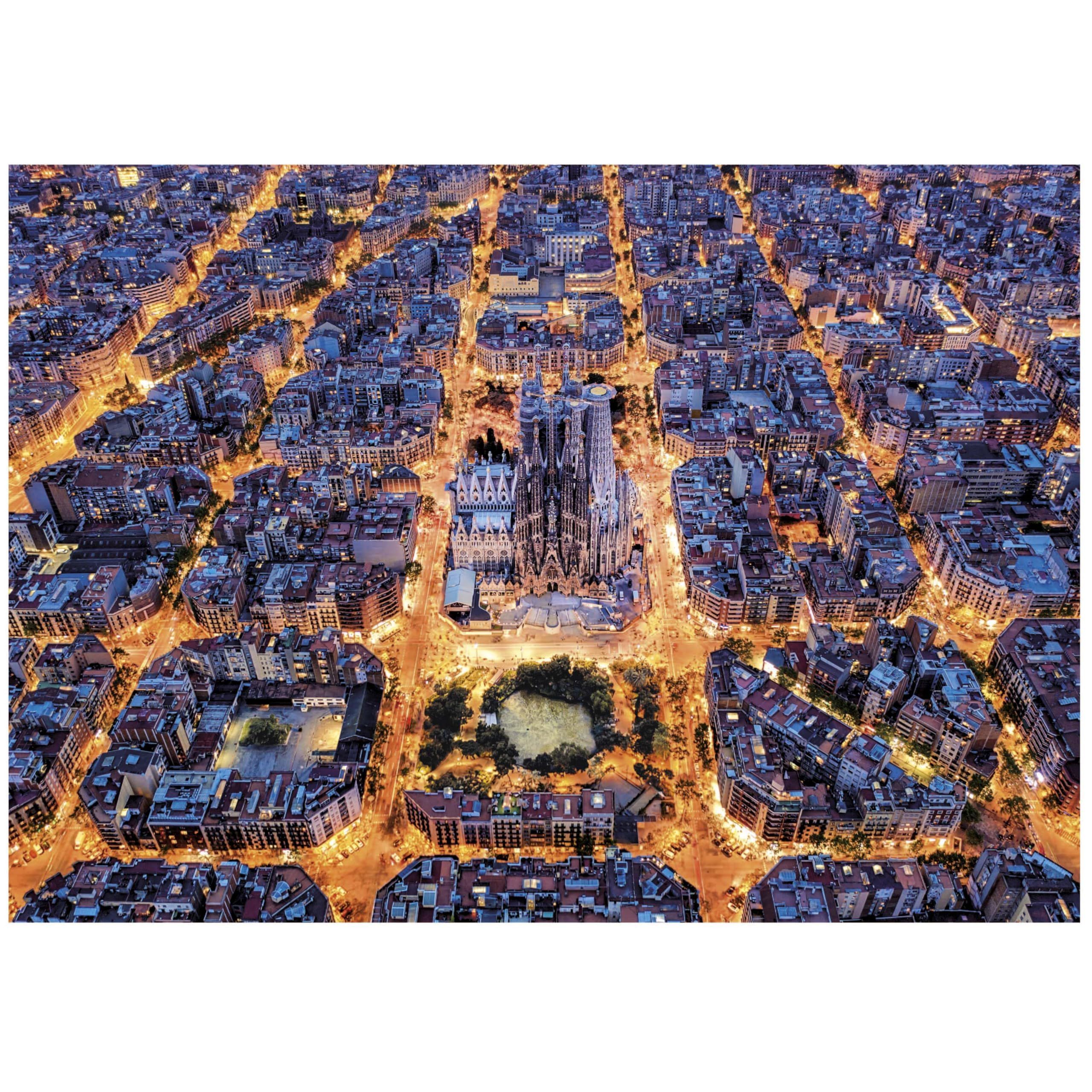 Image secondaire de Puzzle - EDUCA - Barcelona - 1500 pieces - Theme Architecture - Dimensions 85x60 cm