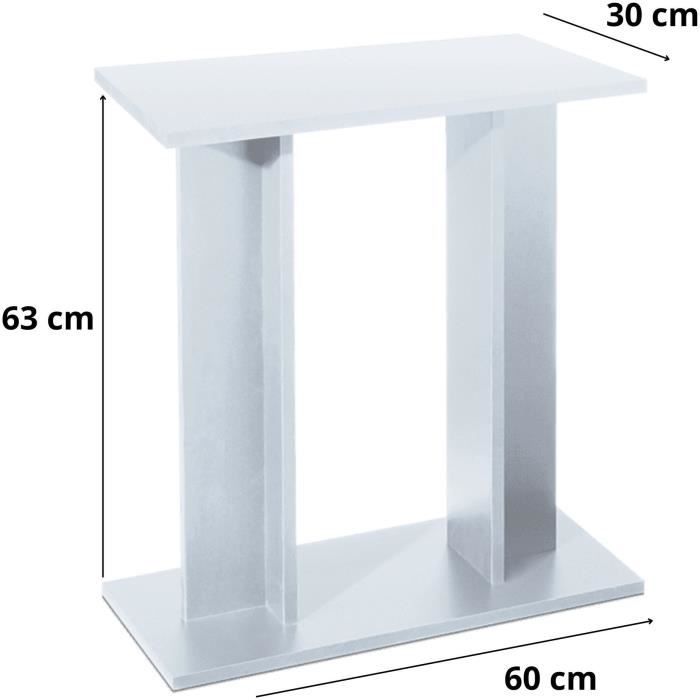 Mesa Aqua - Aqua - Mesa 60 - Blanca - F�cil montaje - Dise�o moderno