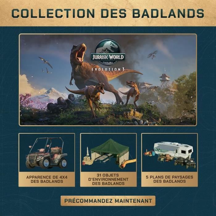 Image secondaire de Jurassic World Evolution 3 - Jeu PS5