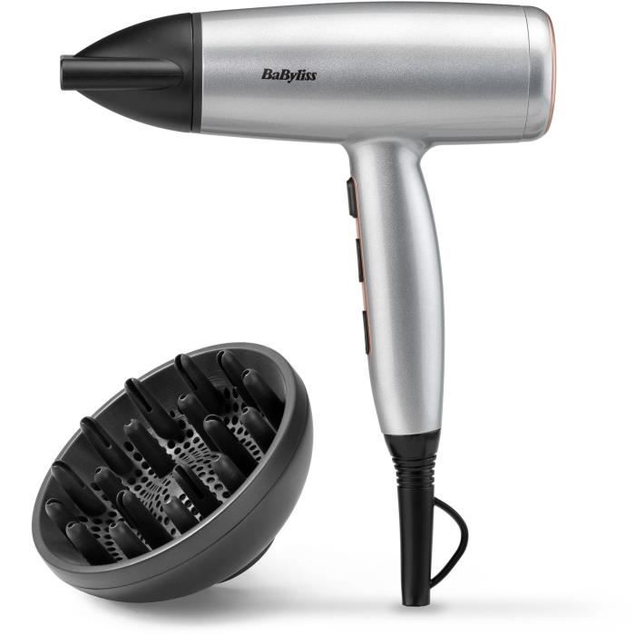 Image secondaire de Seche-cheveux - BABYLISS - D580DE - Cosmos - 2100 W - Diffuseur - Léger et compact