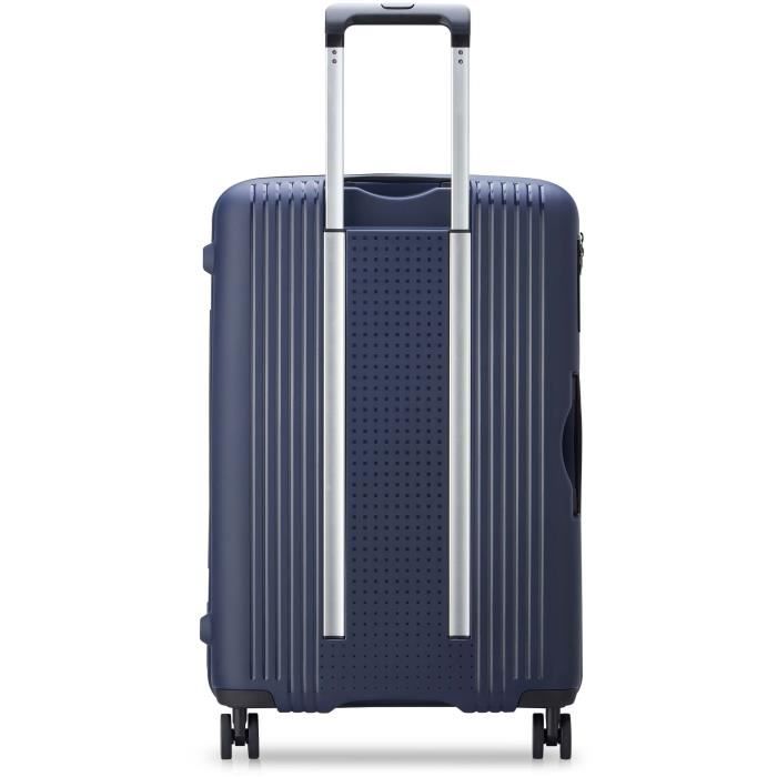 DELSEY ORDENER TROLLEY 66 CM 4 DOUBLES ROUES TSA - BLEU - POLYPROPYLENE - 66x44x25,5 - 2,7 KG