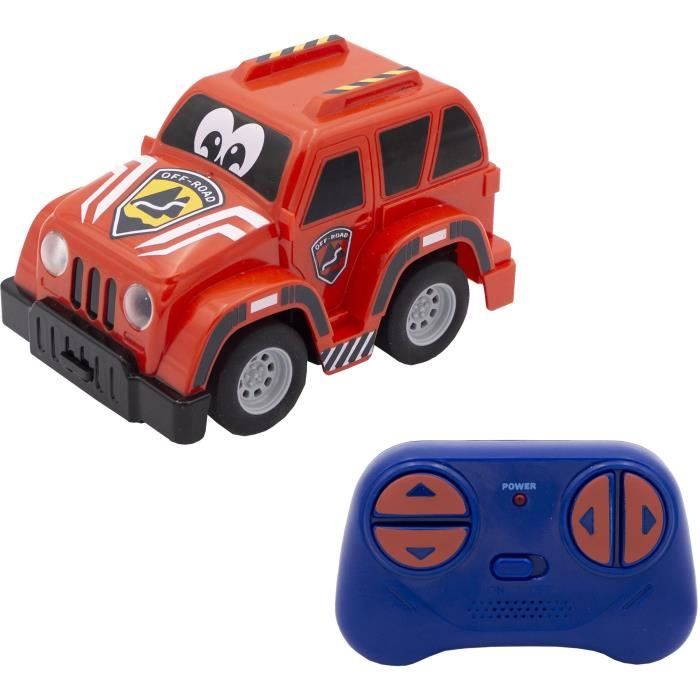 Camion télécommandé - TOOKO - MON PETIT CAMION RC - Rouge - 11 cm - Sons et lumières - Dès 3 ans