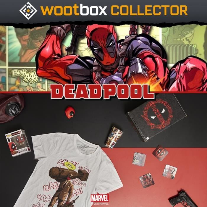 Wootbox Collector Deadpool - XL