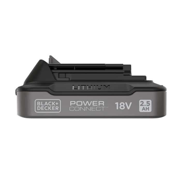 Image secondaire de Batterie Lithium 18V 2,5Ah avec Indice de Charge - BLACK+DECKER