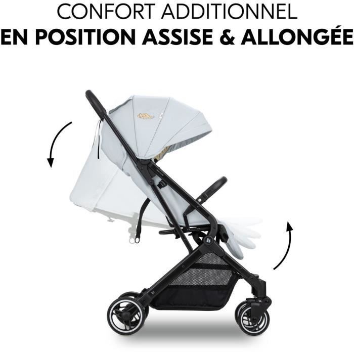 Image secondaire de HAUCK - Poussette compacte - TRAVEL N CARE - 4 roues - Pliage a 1 main - Simba
