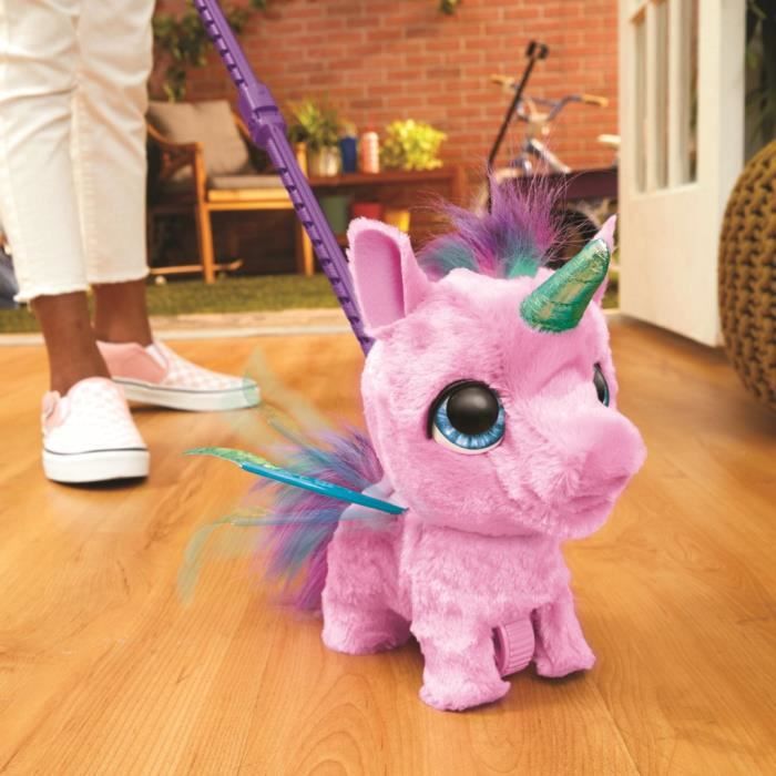 FURREAL Flyalots, Flitter, mon alicorne, peluche interactive, licorne animatronique pour enfants, a partir de 4 ans