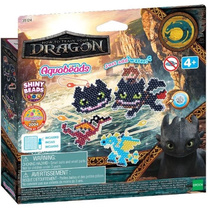 Image secondaire de Le kit Dragons - AQUABEADS - 800 perles - Des 4 ans