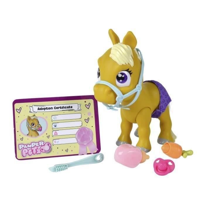 Image secondaire de Pamper Petz Pony Figurine poney interactive + accessoires Diaper Gang