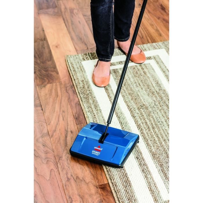 Bissell Balayeuse a pousser Sturdy Sweep Bleu 2402N