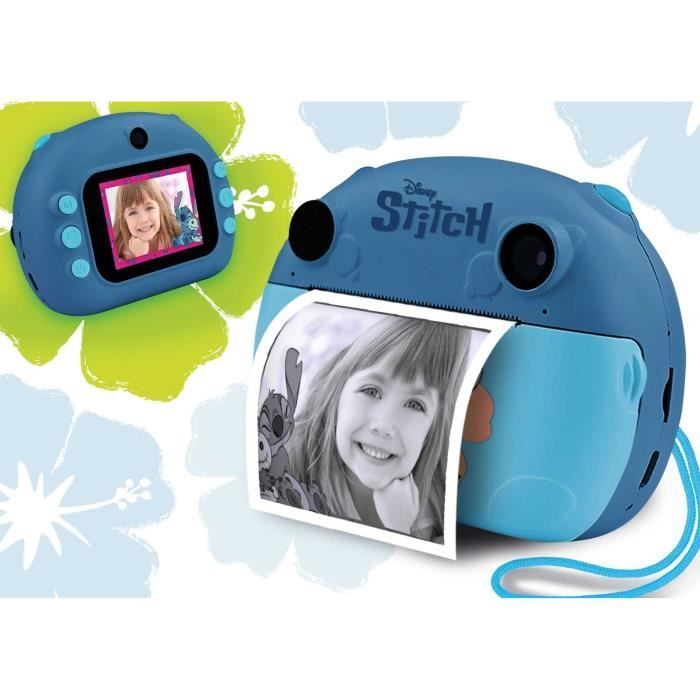 Appareil Photo Instantané - HI TECH - PRINT CAM - STITCH - Double objectif, effets et cadres, impression instantanée