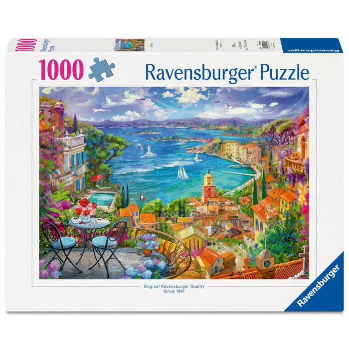Puzzle Ravensburger 1000 pièces - Saint-Tropez pour Adultes