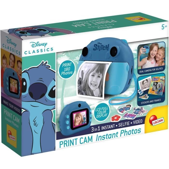Image secondaire de Appareil Photo Instantané - HI TECH - PRINT CAM - STITCH - Double objectif, effets et cadres, impression instantanée