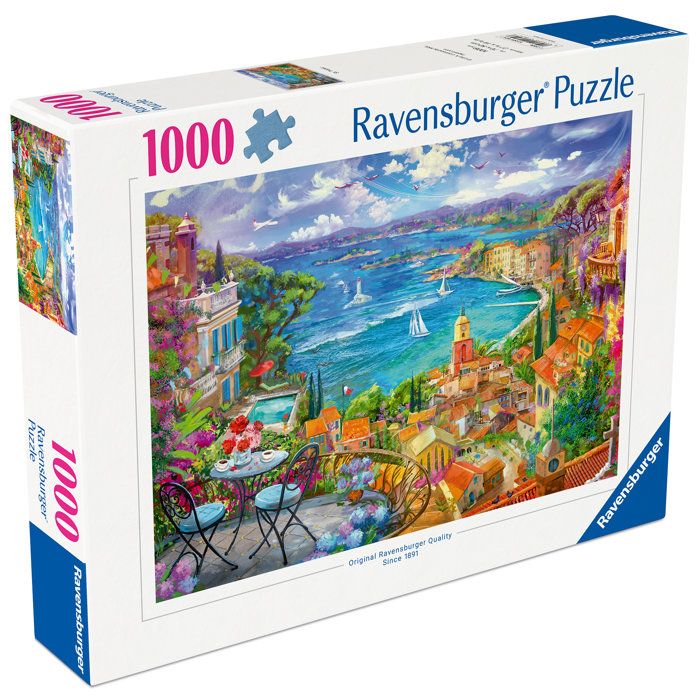 Image secondaire de Puzzle Ravensburger 1000 pièces - Saint-Tropez pour Adultes