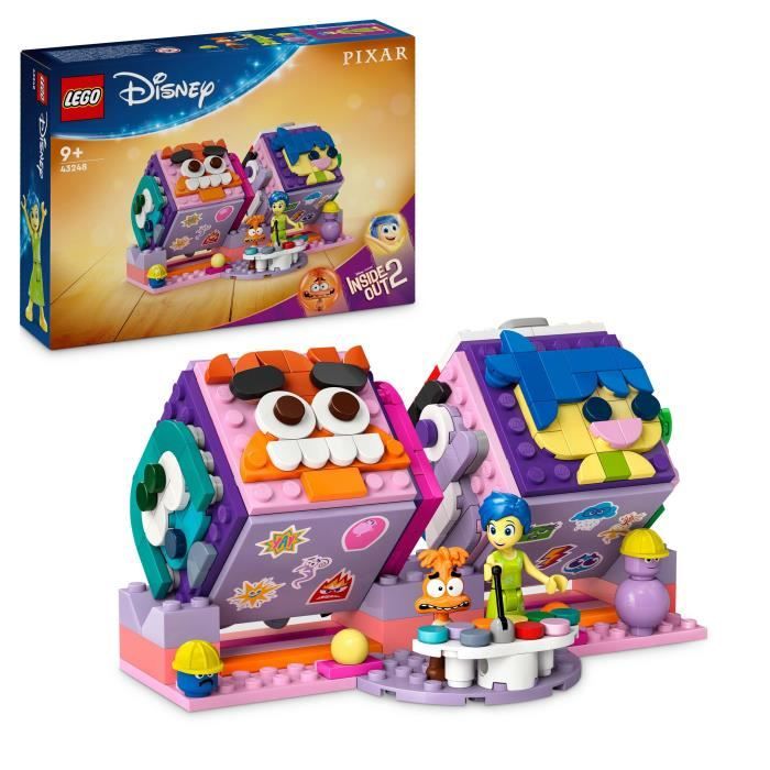 LEGO § Disney 43248 Vice-Versa 2 Cubi Emotivi della Pixar - Set Gioia e Ansia