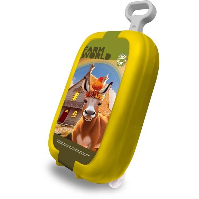 Carro - MULTIPRINT - 64924 - 7 sellos La Ferme, 5 l�pices, 18 rotuladores