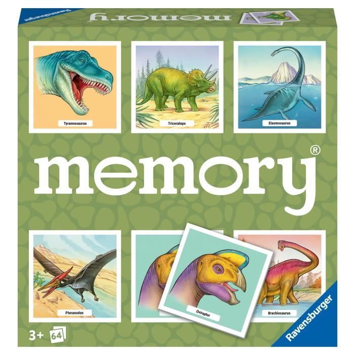 Grand memory - Dinosaures -4005556209248 - Ravensburger