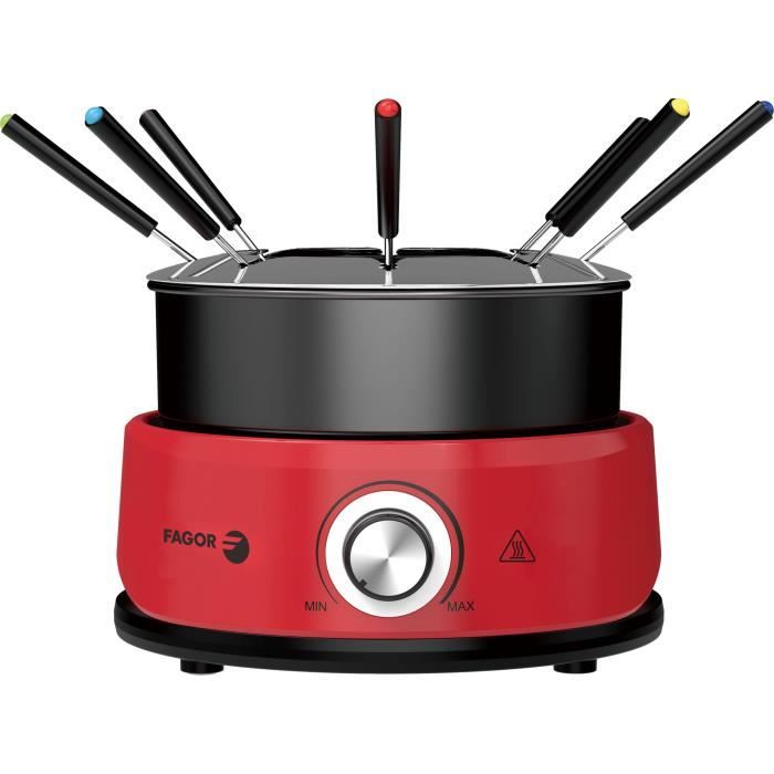 Macchina per fonduta - FAGOR - FGF800 - 8 persone - Capacità: 1,6 L - Termostato regolabile