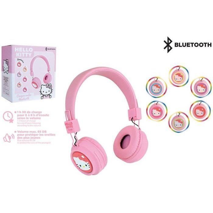 Image secondaire de Casque Bluetooth Hello Kitty Ajustable avec Micro pour Enfants