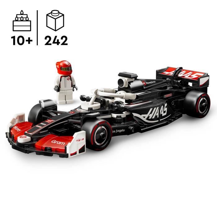 Image secondaire de LEGO Speed Champions 77250 Voiture F1 MoneyGram Haas Team VF-24 - Jouet des 10 ans