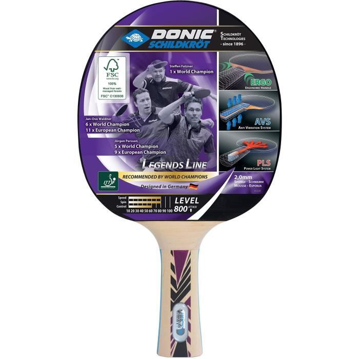 Racchetta da ping pong - SCHILDKRÖT - LEGENDS 800 FSC
