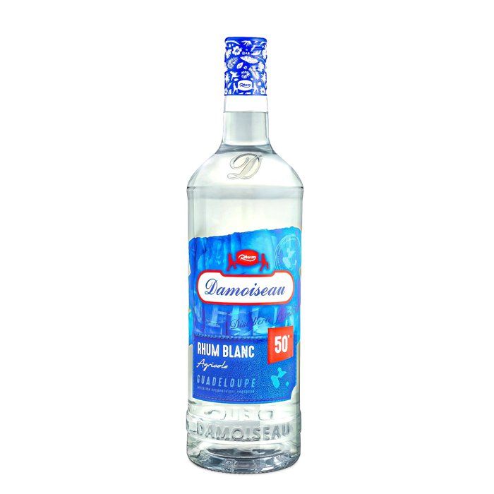 Rhum Damoiseau - Rhum agricole blanc - Guadeloupe - 50%vol - 70cl